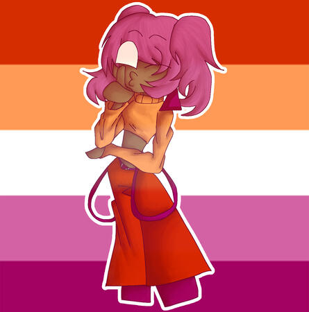 Lesbian Pride (November 28th 2024) (IbisPaint X)