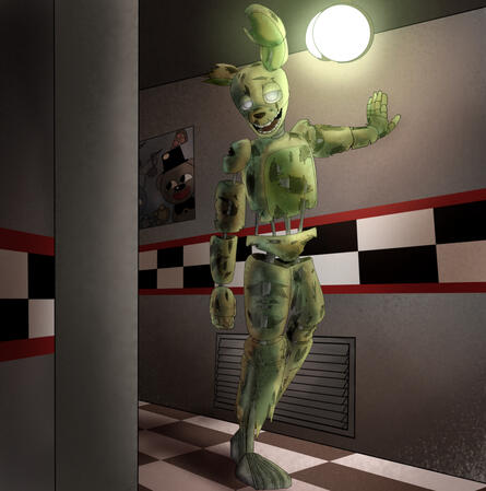 Springtrap (February 22nd 2024) (FireAlpaca)