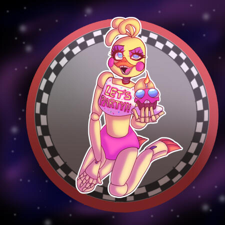 Toy Chica (August 20th) (IbisPaint X)