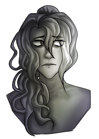 Stone Statue (April 5th 2025) (IbisPaint X)